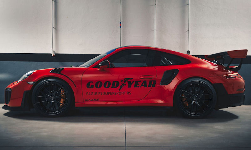Goodyear Eagle F1 SuperSport RS for Porsche 911 GT2 RS & GT3 RS