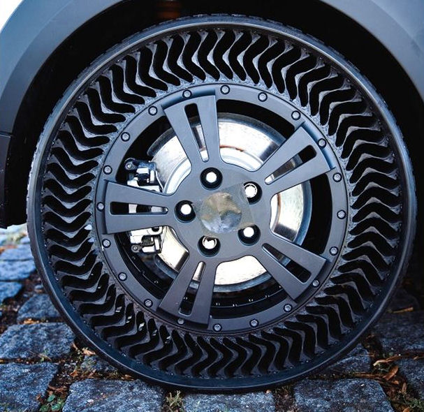 Michelin airless solution promises no more flat tyres, ever