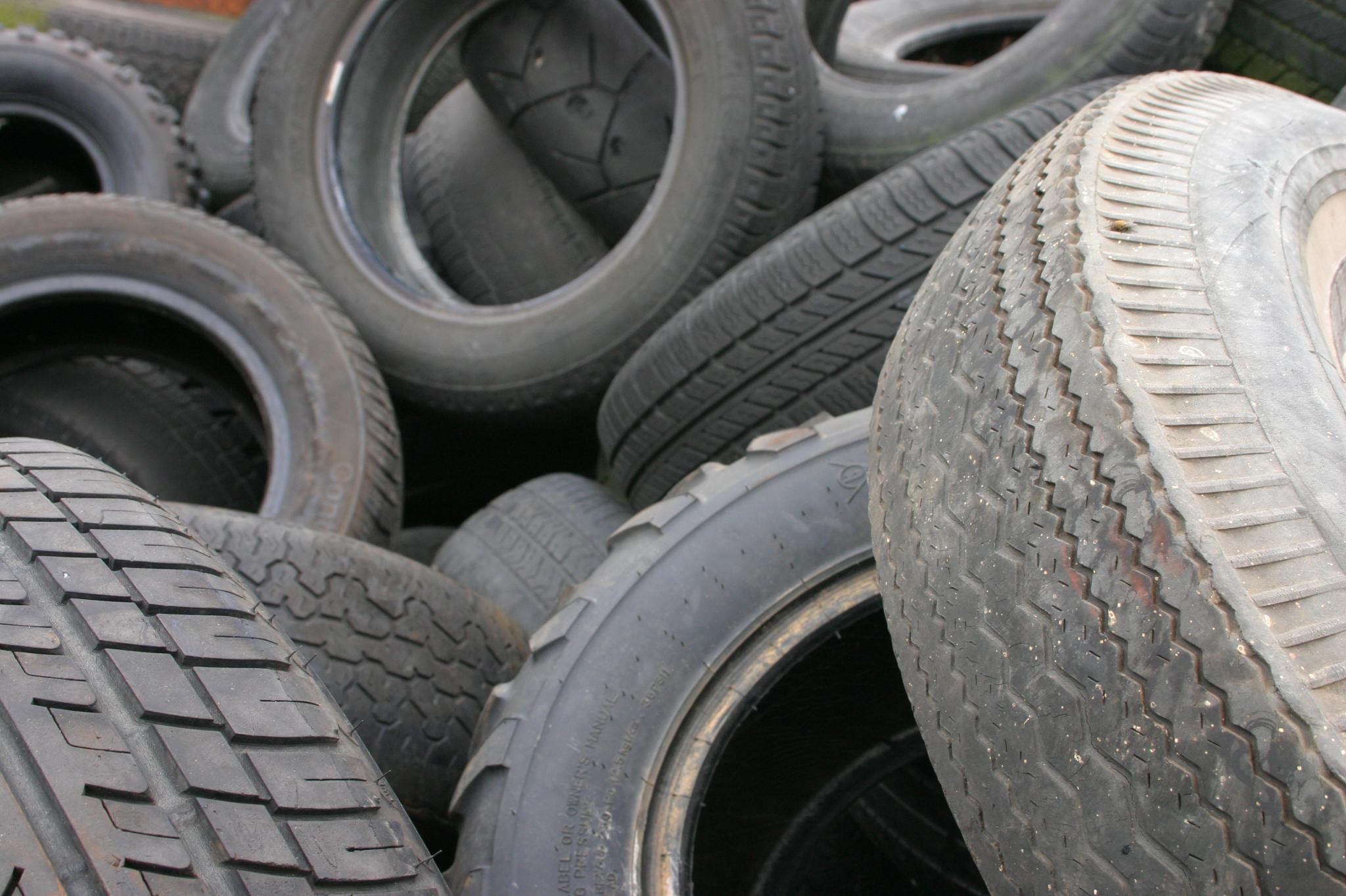 Old minibus and bus tyres banned