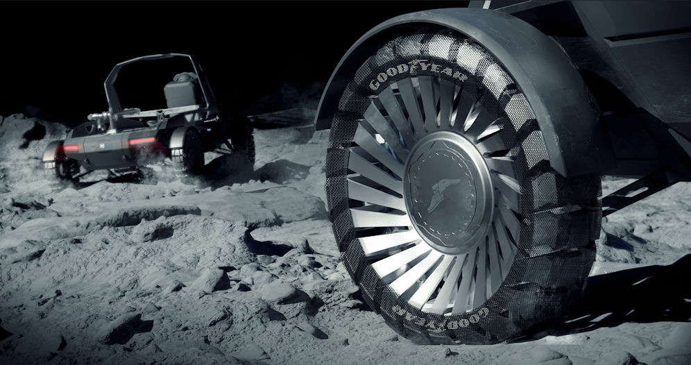 Goodyear helping to commercialise Lunar mobility