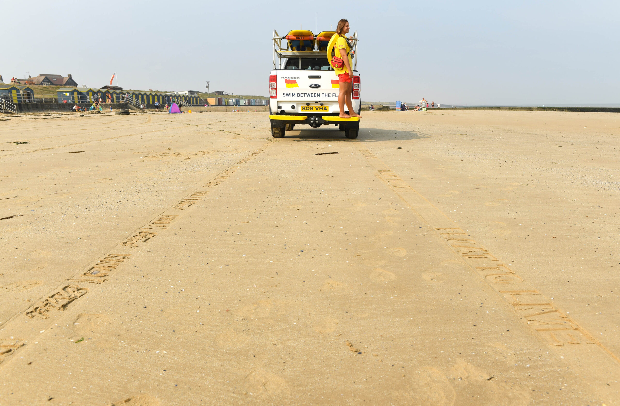 How tyres treads are helping with beach safety