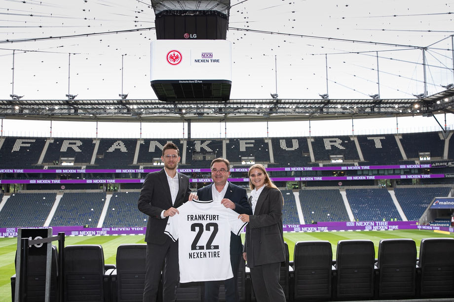 3 more years: Nexen Tire extends Eintracht Frankfurt sponsorship