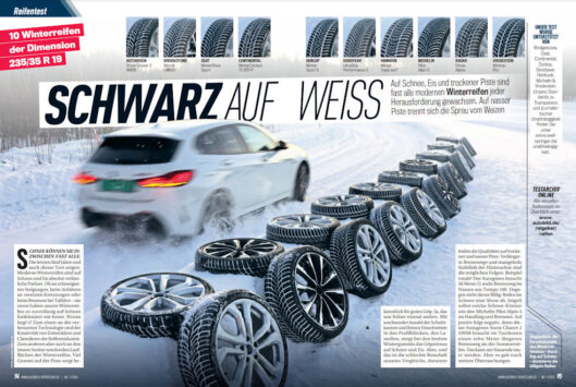 Good in winter or just on snow? Auto Bild Sportscars tests 10 tyres