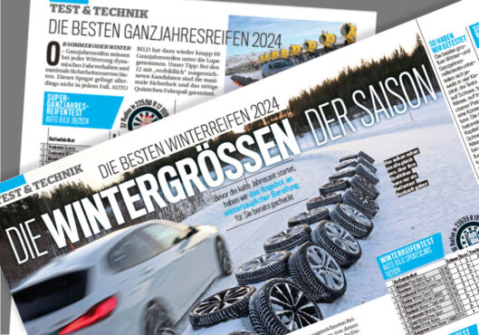 Auto Bild names Michelin & Pirelli its top cold weather tyre makers