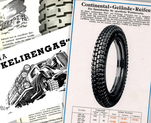 Who invented the winter tyre?