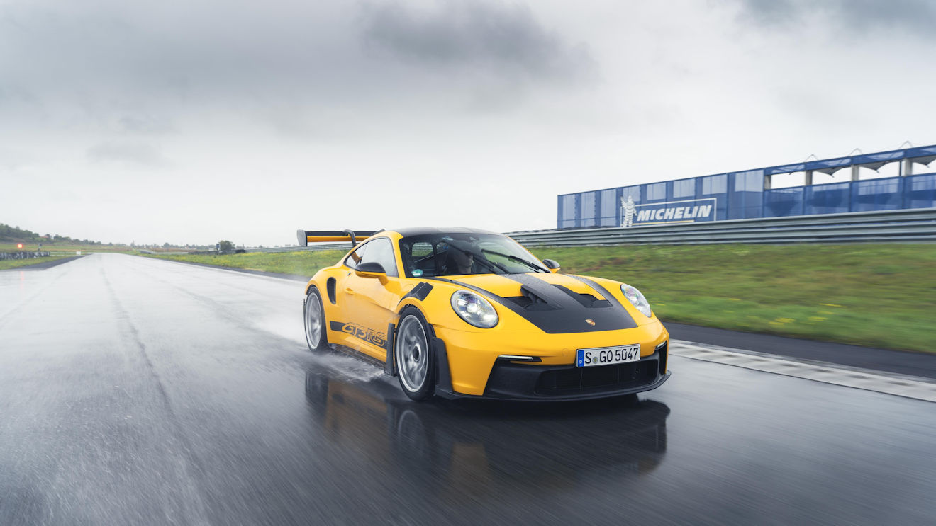 Stay outside in the cold – Michelin tyre option for Porsche 911 GT3 RS